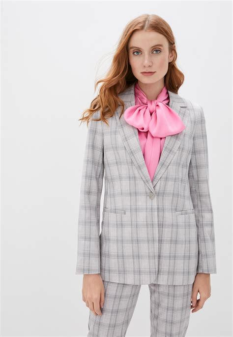 Пиджак Zarina цвет серый Mp002xw14f80 — купить в интернет магазине
