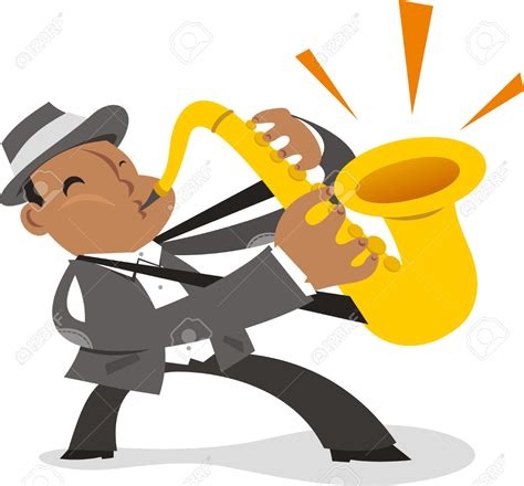 Saxophone Player Clip Art Clipground