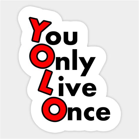 Yolo Yolo Sticker Teepublic