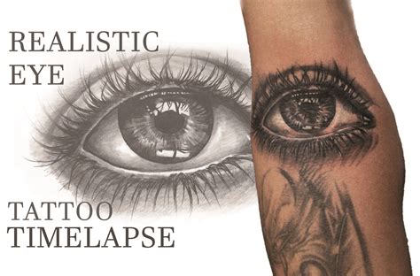 Artstation Realistic Eye Tattoo