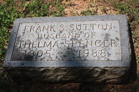 Frank Sims Sutton 1905 1938 Find A Grave Memorial