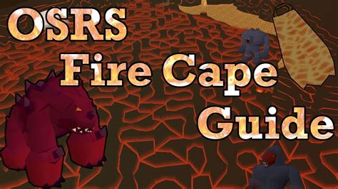 Osrs How I Fight Jad Old School Runescape Fire Cape Guide Youtube