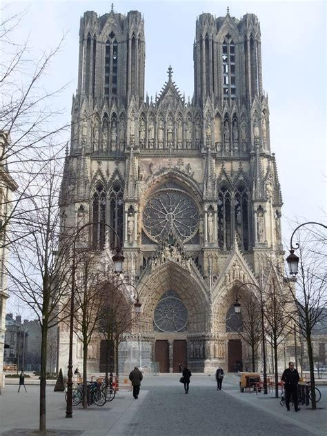 Reims Cathedral Reims Cathedral Cathedral Gothic Cathedrals