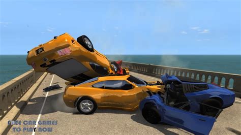 Play shooting games, car games, io games, and much more! Realistic Car Crash - HIGH SPEED PILE UP CRASHES - Free ...