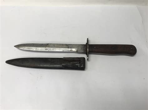 A German Ww2 Luftwaffe Boot Knife With Scabbard