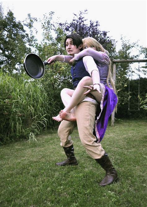 My Goal In Life Is To Find A Man Who Will Cosplay Like This With Me Cosplay Disney Tangled