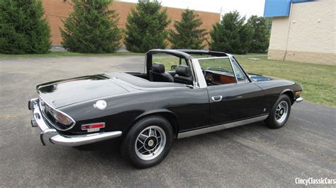 1973 Triumph Stag Hardtop Overdrive Sold Cincy Classic Cars