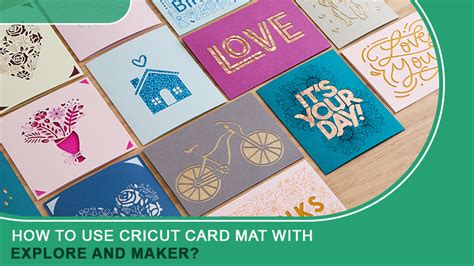 How To Use Cricut Card Mat With Explore And Maker