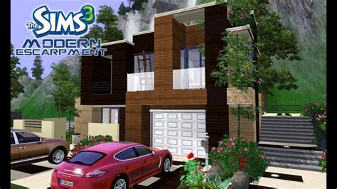 #the sims #the sims 4 #the sims gallery #the sims house #sims 4 build #sims 4 design #sims 4 house #show us your builds #simblr #simstagram. The Sims 3 House Designs - Modern Escarpment - YouTube