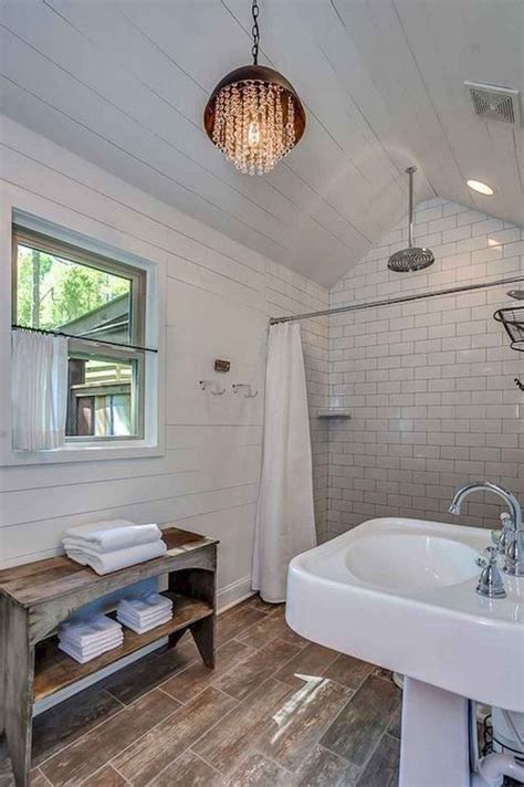 80 Awesome Farmhouse Tile Shower Decor Ideas 57 Shower Tile