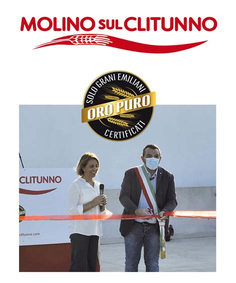 Inauguration Of The New Molino Sul Clitunno Spa Headquarters In San Felice Sul Panaro Molino