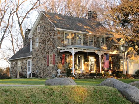Colonial Homestead Colonial House Exteriors Stone House Plans Old