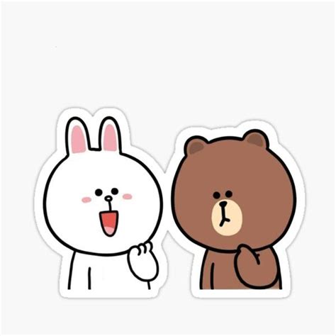 Brown And Cony Stickers Artofit