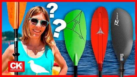 Cómo elegir la pala o remo de kayak carockayaks