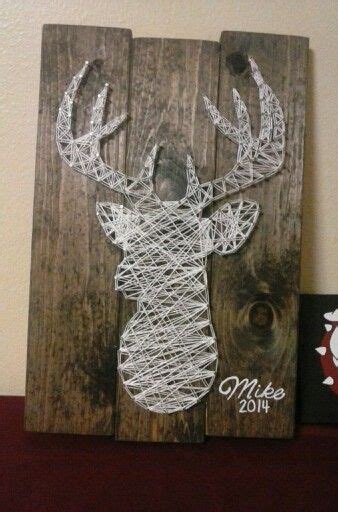 Deer Head String Art Diyed Pinterest Deer String
