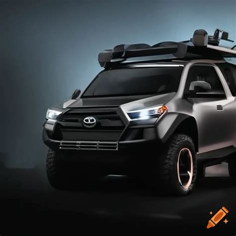 Innovative Concept Of A Toyota Offroad Car