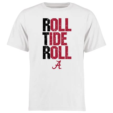 Alabama Crimson Tide Rtr T Shirt White