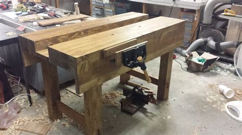 Finished My 2x6 Paul Sellers Workbench Woodworking Bench Paul