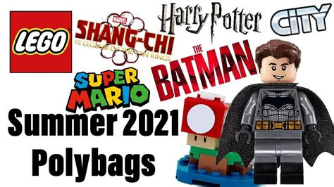 Finally some shang chi leaks. LEGO Summer 2021 Polybag list! The Batman movie? Mario ...
