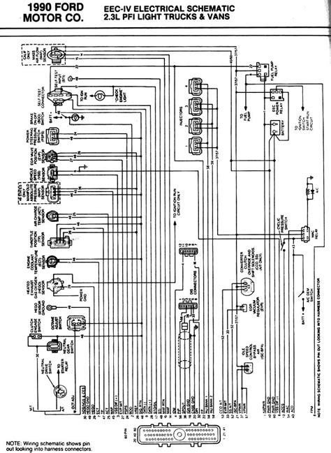 Ddmp Automotriz Diagrama Electrico Ford 1990 23 Eec Iv