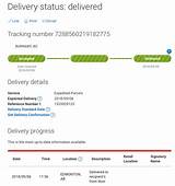 Italian Post Tracking Package Images