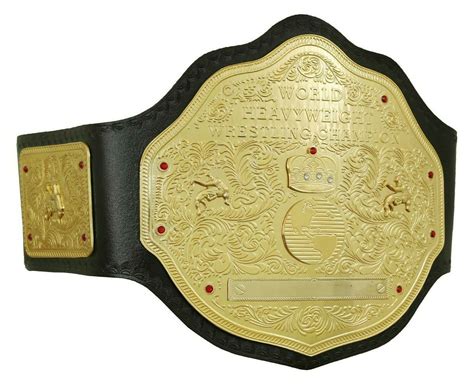 New World Heavyweight Championship Belt Wcw Wwf Replica Championship