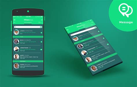 Whatsapp Re Imagined On Behance