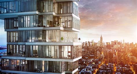 56 Leonard Street Unique Design Defining New York Skyline