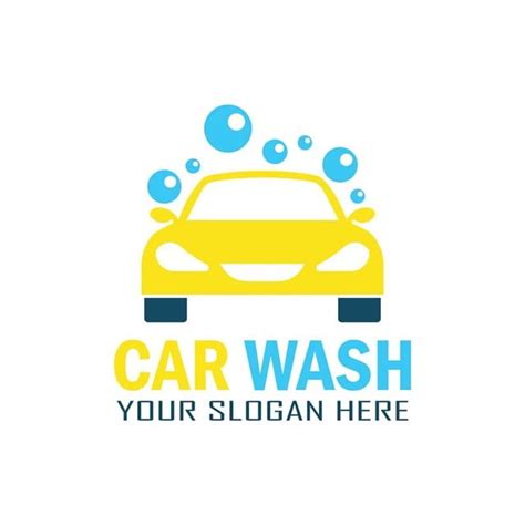 List of best advertising slogans, taglines for car dealers, car shops, auto sales. Car Wash Service Logo With Text Space For Your Slogan ...
