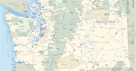 Map Of Northern Washington Draw A Topographic Map