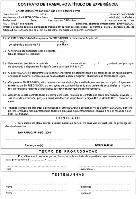 Carta De Rescisao De Contrato De Trabalho