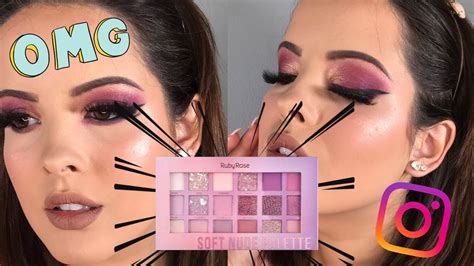 Transi O De Cores Com A Paleta Soft Nude Ruby Rose Youtube