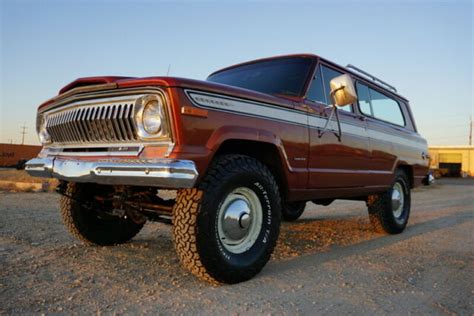 Rare 1974 Jeep Cherokee Rare 2 Door Survivor 4x4 First Suv First
