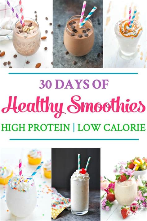 30 Days of Healthy Smoothie Recipes! - The Seasoned Mom