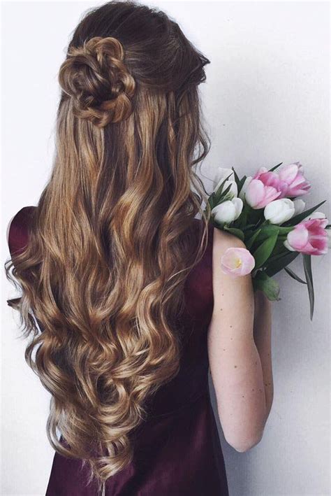 11 Fantastic Half Up And Down Hairstyles For Curly Hair