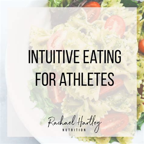 Intuitive Eating For Athletes — Registered Dietitian Columbia Sc Rachael Hartley Nutrition