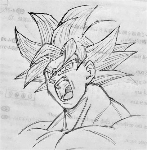 Ideas De Dibujos A Lapiz De Goku Dibujos Dibujo De Goku Pdmrea