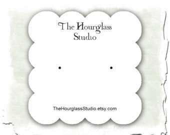 11 Blank Free Printable Earring Card Template Layouts for Free