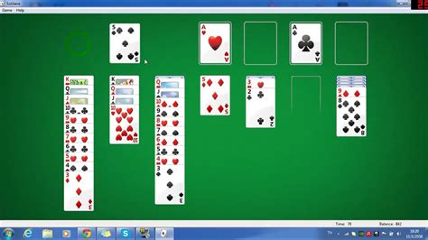 Lets Play Solitaire Vegas Scoring Draw Three Youtube