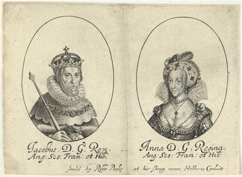 Npg D22815 King James I Of England And Vi Of Scotland Anne Of Denmark