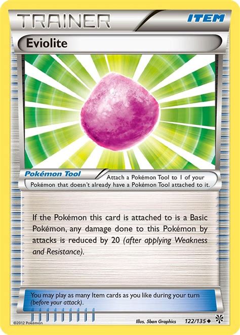 Eviolite Plasma Storm Pokemon