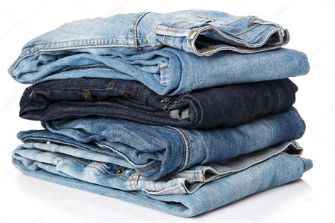 Stack Of Blue Jeans Stock Photo By ©ayphoto 69189043