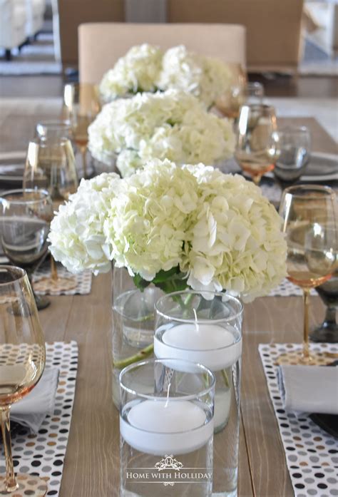 Easy And Elegant Inexpensive Centerpiece Home With Holliday