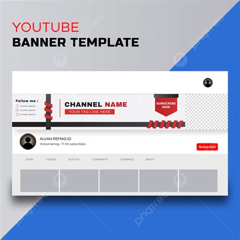 Professional Gaming Youtube Banner Template Vol 27 Vector Template