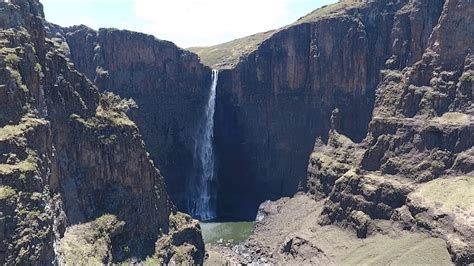 BEZ DRONE Maletsunyane Falls Semonkong Lesotho YouTube