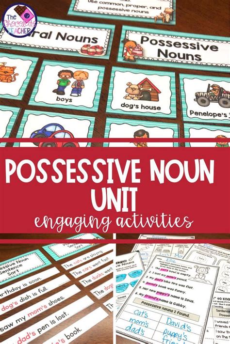 1st grade possessive pronouns printable worksheets. Possessive Nouns | Possessive nouns, Word sorts, Singular ...
