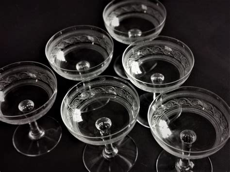 Baccarat Champagne Glasses 6 Louis Xvi Crystal Catawiki
