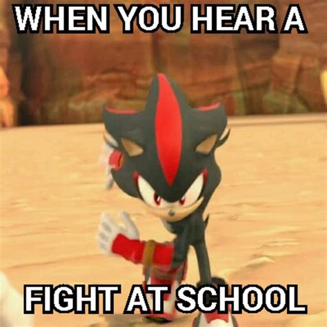 Shadow Meme Memes Sonic Funny Shadow The Hedgehog