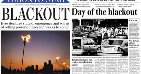 Remembering The Massive Toronto Blackout Of 2003