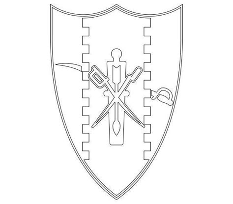 Us Army 4th Cavalry Regiment Unit Crest Vector Files Dxf Eps Svg Ai